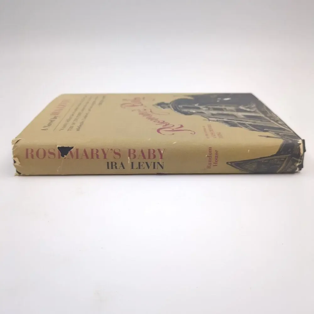 Rosemary's Baby Ira Levin 1967 Book Club Edition Horror Suspense Random House HC